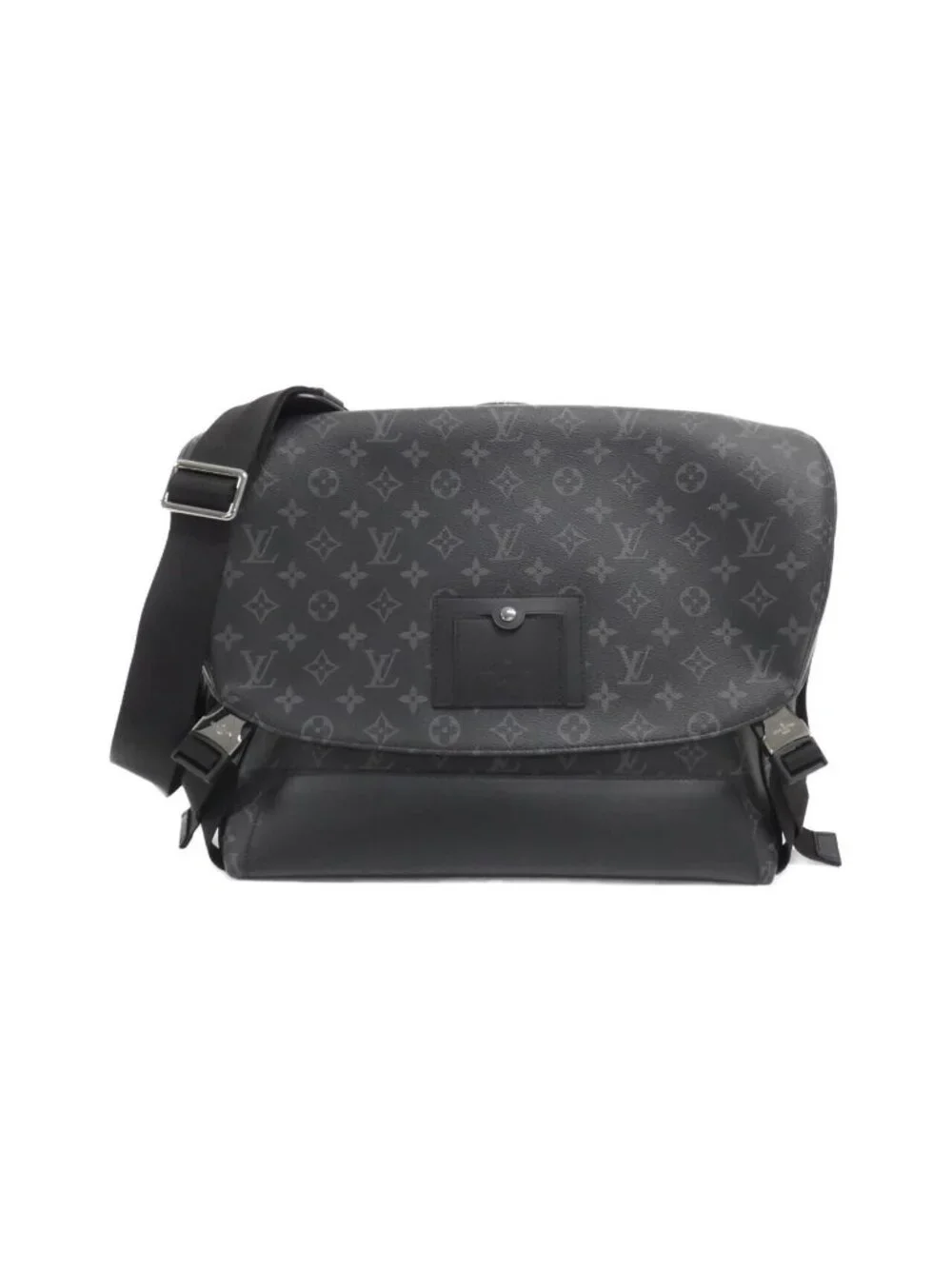 Louis Vuitton Monogram Eclipse Messenger Voyage MM Shoulder